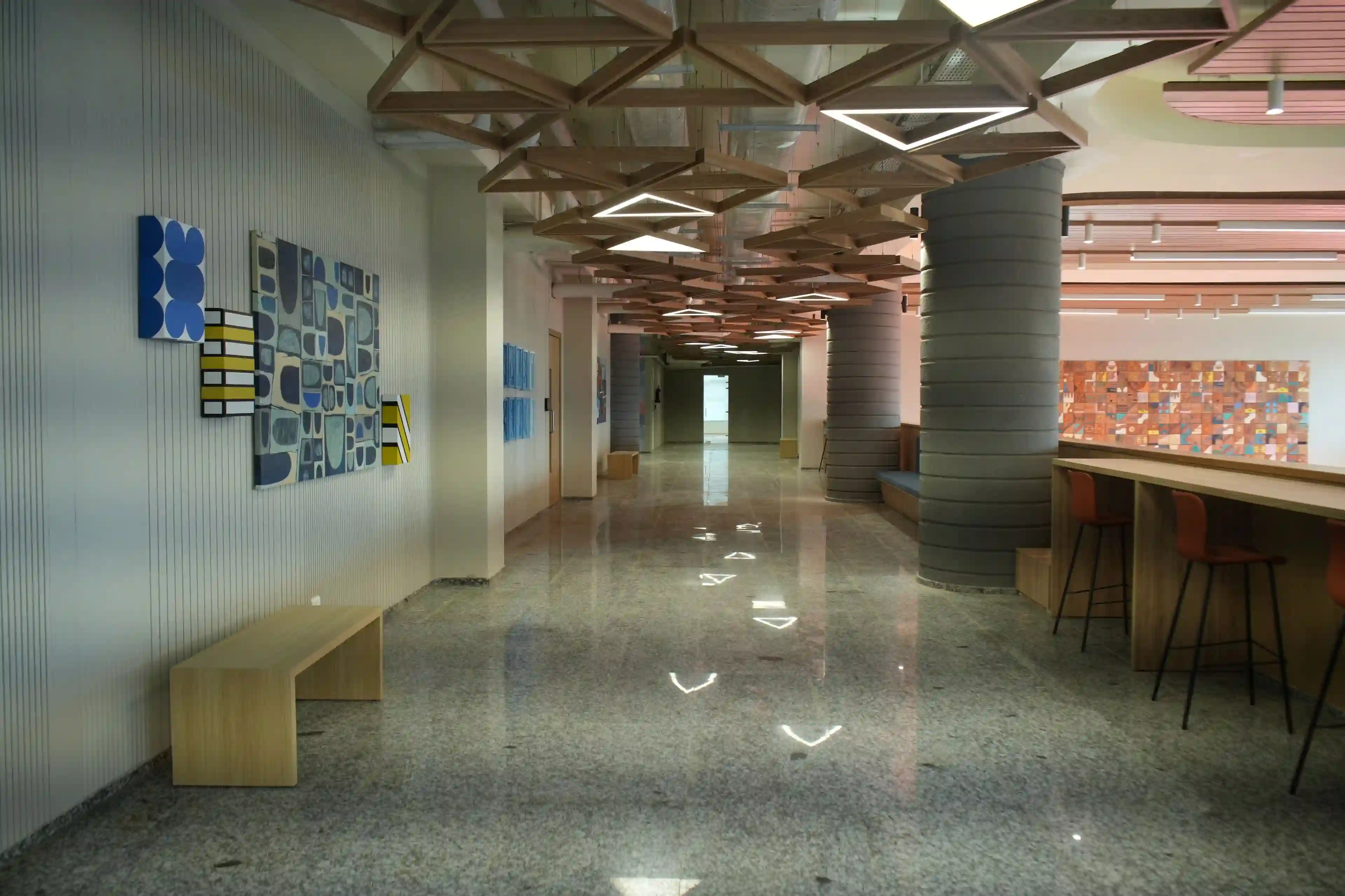 Campus view of BITS Pilani (Pilani Campus)