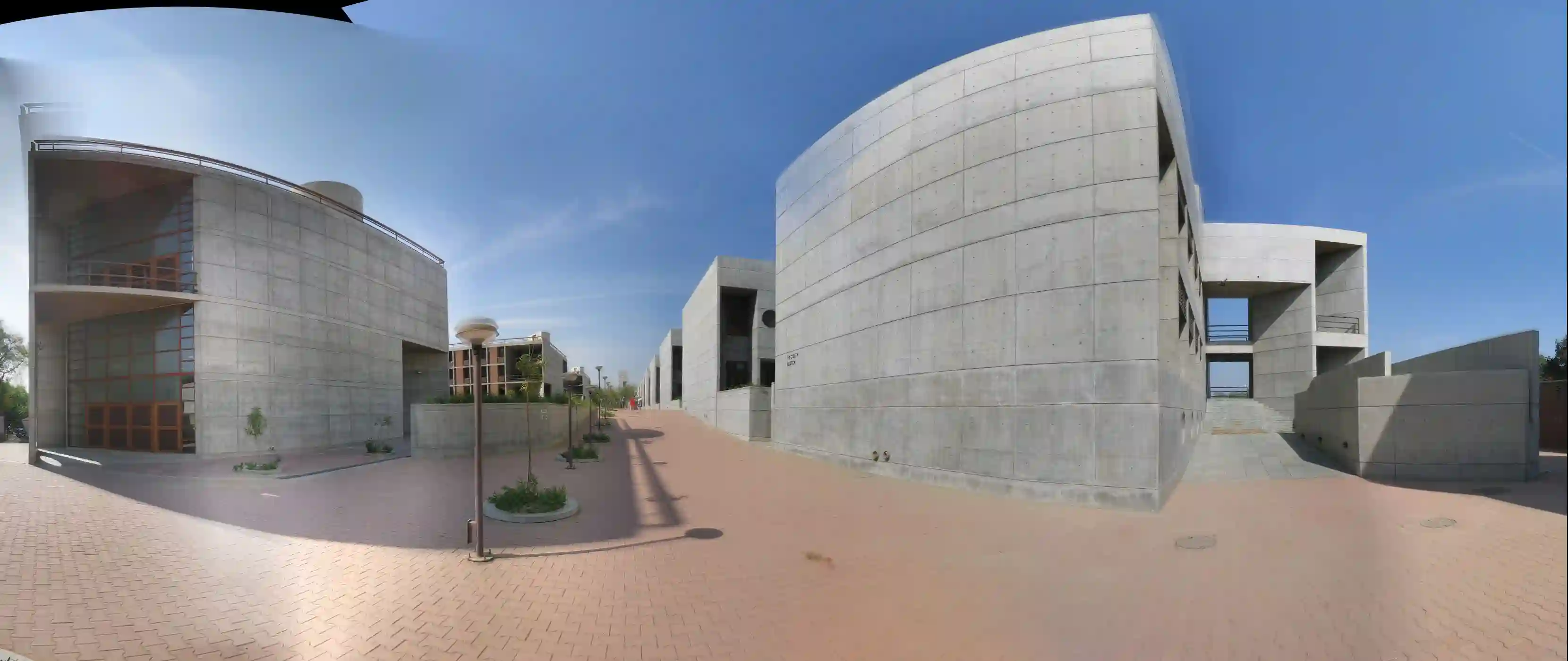 Campus view of IIMA - Indian Institute of Management