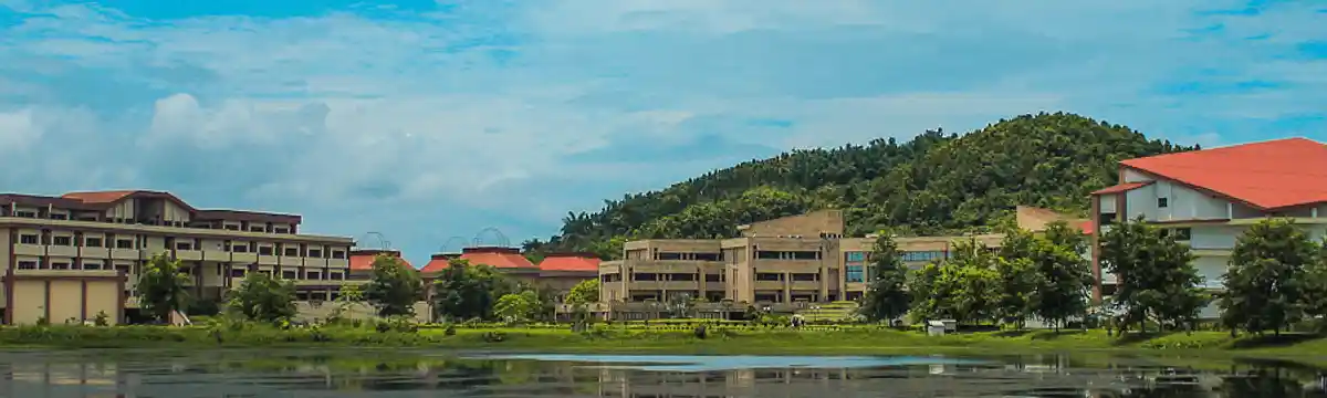 Campus view of IIT Guwahati - Indian Institute of Technology - [IITG]